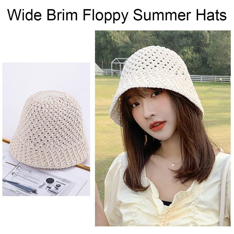 Hat Floppy Wide - Nouvelles filles chapeau de soleil à