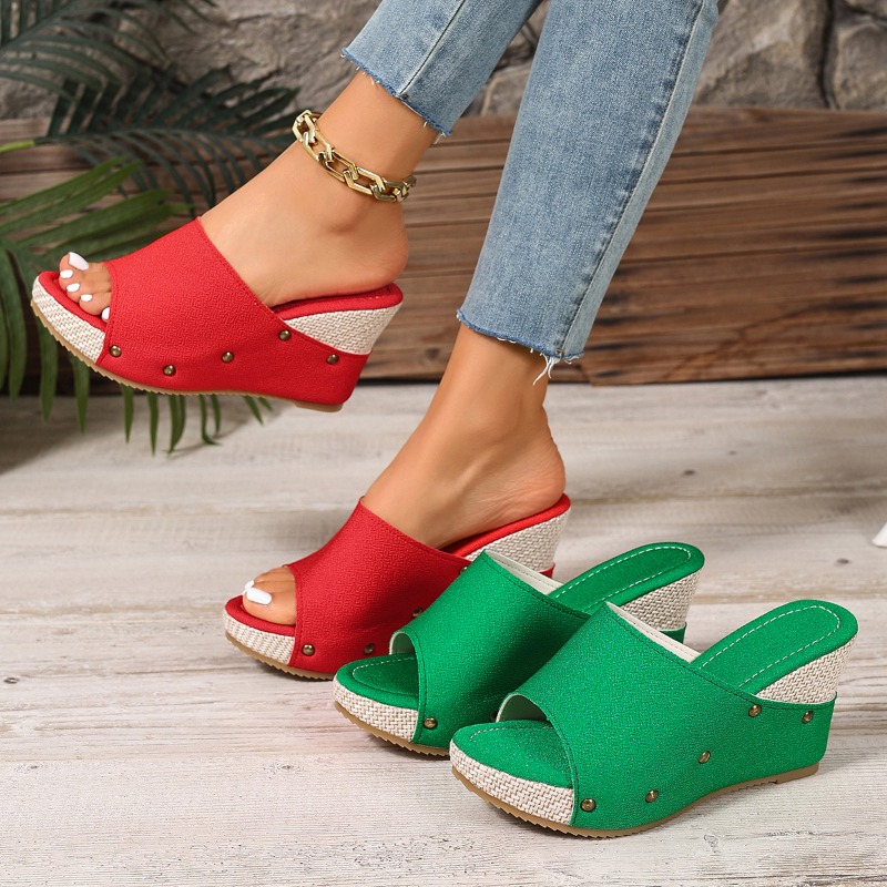 Wedge Espadrille Women - Nouvelles sandales compensées espadrilles pour femme
