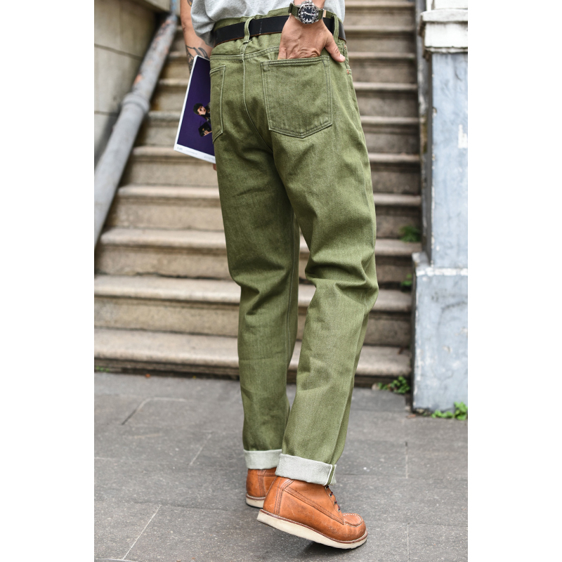 Levis Jeans 501 - Saucezhan Jeans Homme en Denim Selvedge