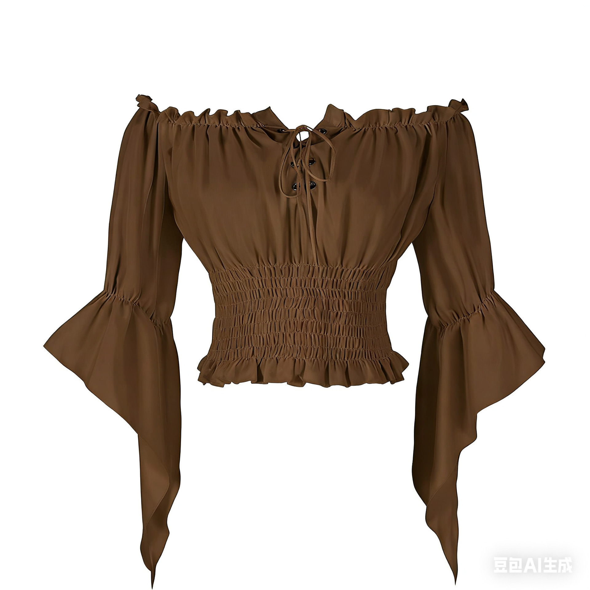 Blouse Vintage Femme Style Ari - Blouse Off Shoulder avis et prix
