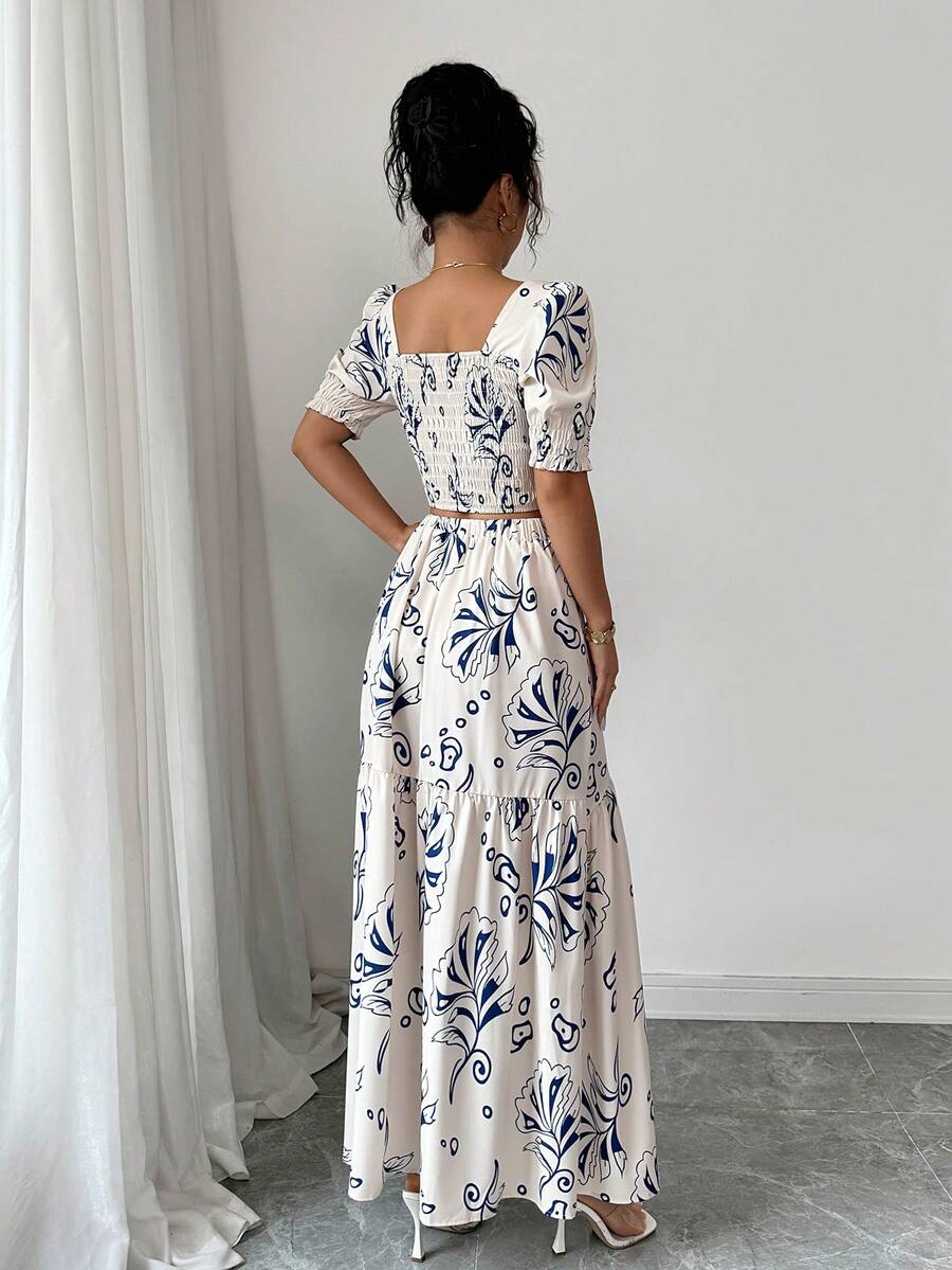 Ensemble deux pièces été 2026  - Romper Floral Print avis et prix