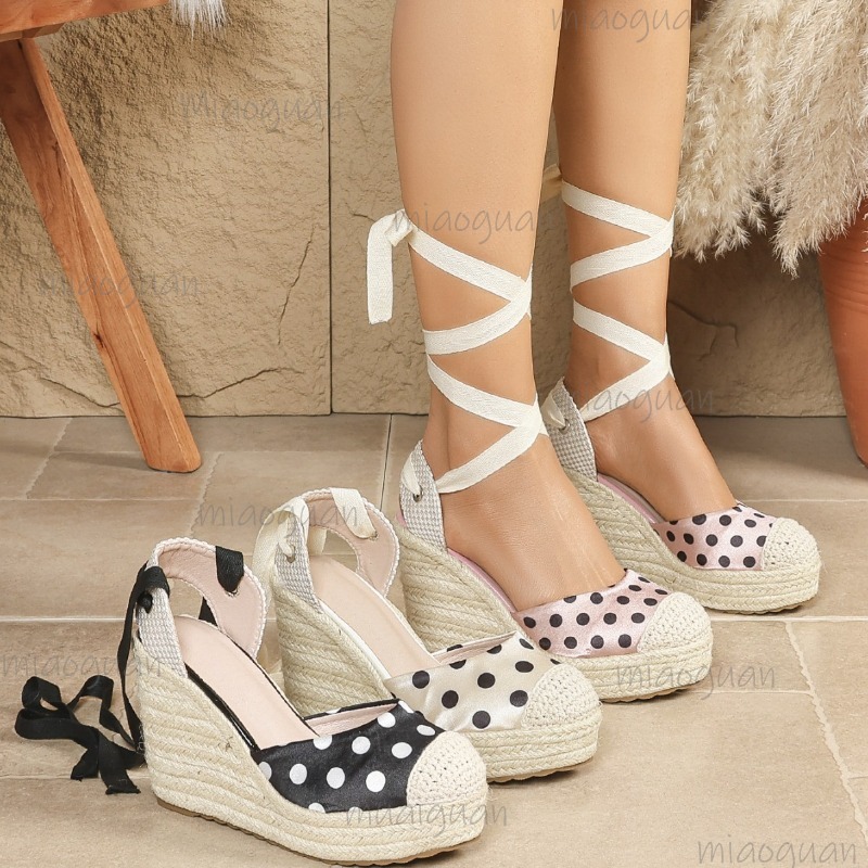 Nouvelles sandales compensées  - Wedge Espadrille Women avis et prix