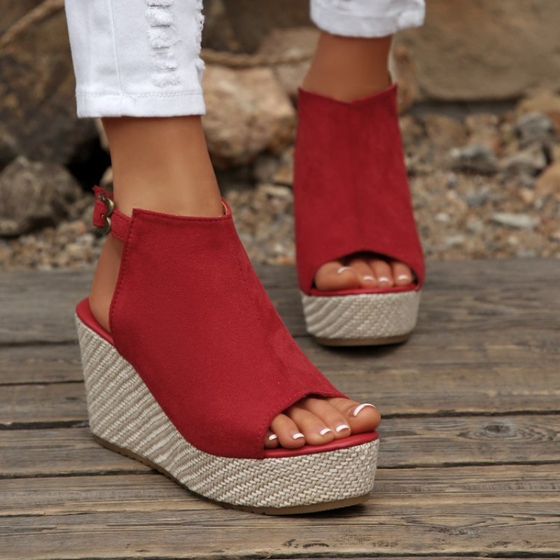 Sandales compensées d'été pour - Wedge Espadrille Women avis et prix