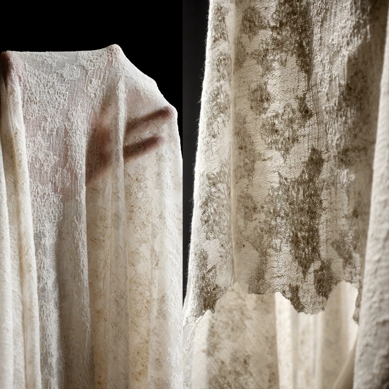 Tissu tricoté en coton et lin  - Linen Dress Wrap avis et prix