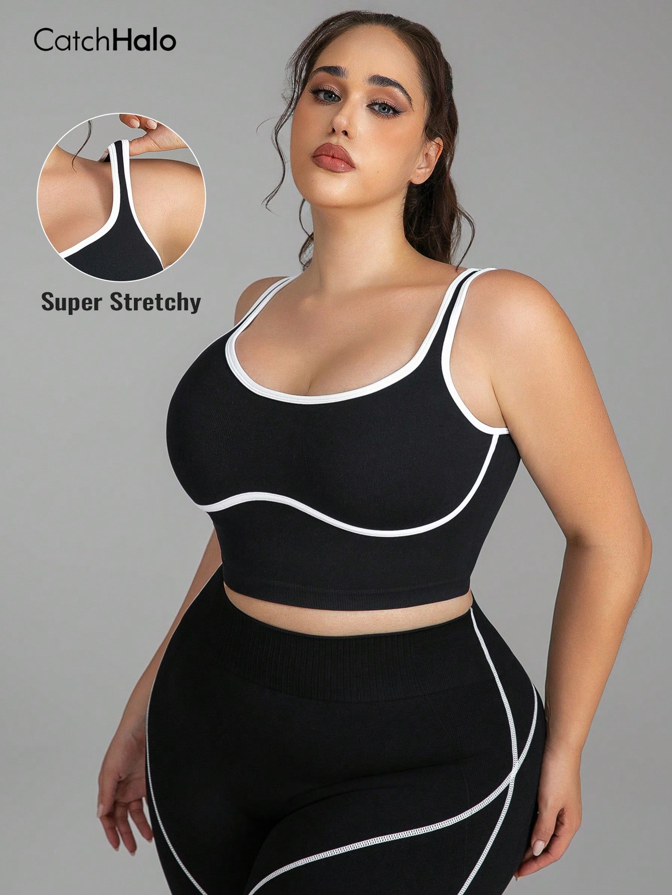 Bralette sans coutures grande  - Crop Top Crochet avis et prix