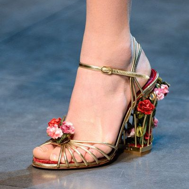Cage à oiseaux de luxe femmes  - Sandal Strappy Heeled avis et prix