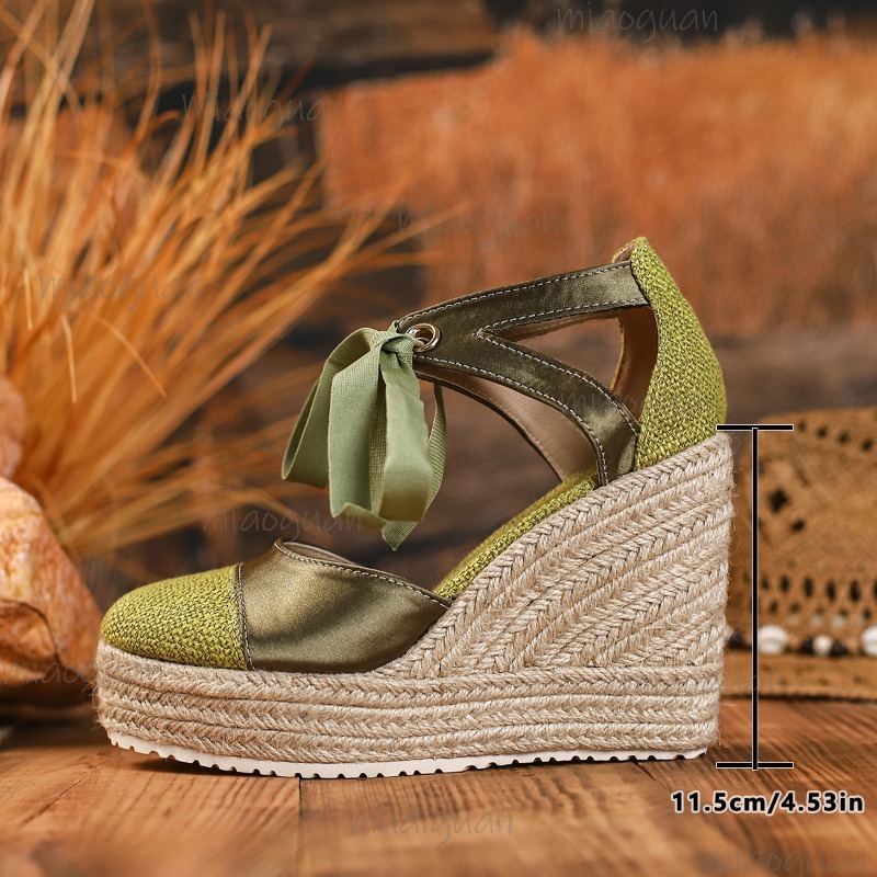 Sandales décontractées d'été p - Wedge Espadrille Women avis et prix