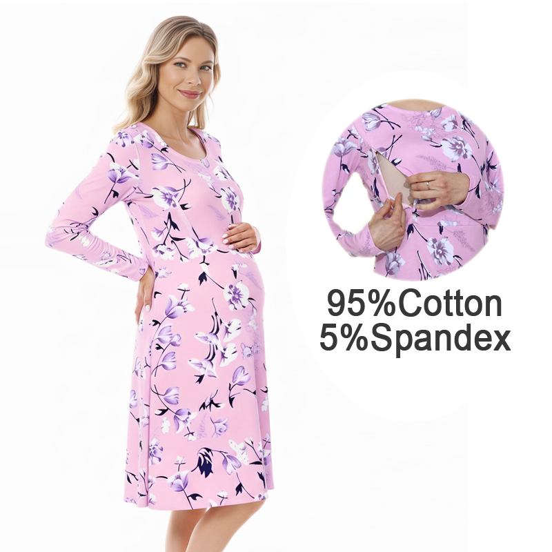 Robe de maternité florale à co - Midi Skirt Floral avis et prix